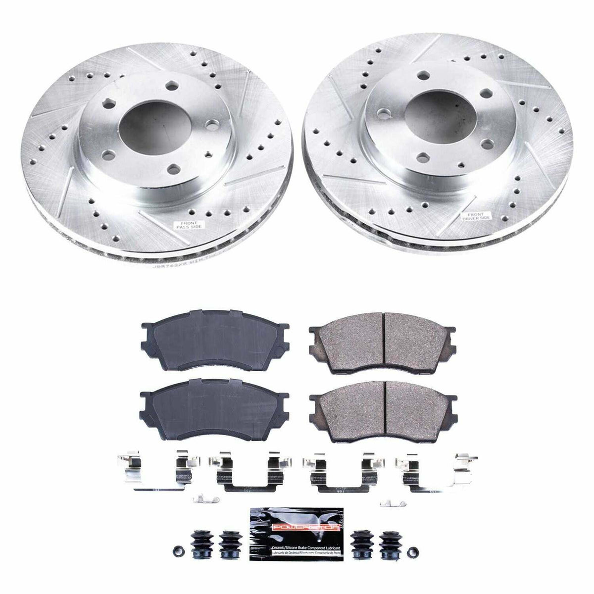 Power Stop 95-00 Mazda Millenia Front Z23 Evolution Sport Brake Kit - K1186