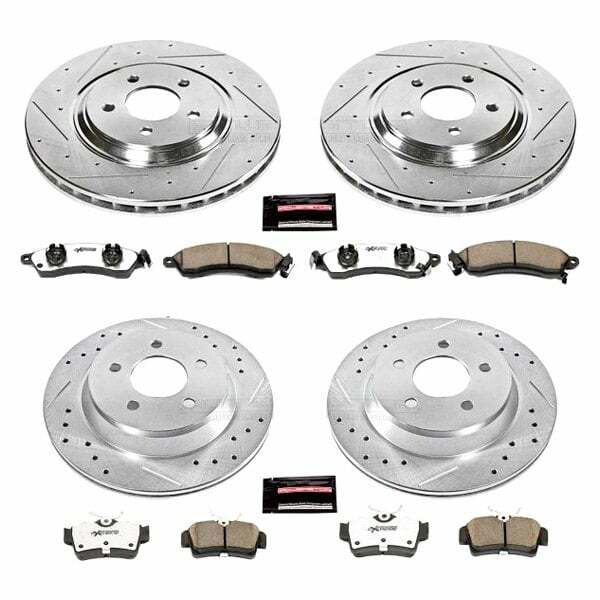Power Stop 94-99 Ford Mustang Front & Rear Z26 Street Warrior Brake Kit - K1305-26