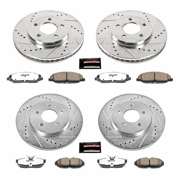 Power Stop 05-10 Ford Mustang Front & Rear Z26 Street Warrior Brake Kit - K1383-26