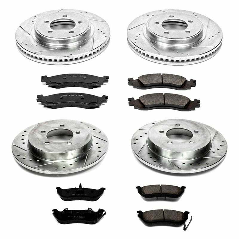 Power Stop 06-10 Ford Explorer Front & Rear Z36 Truck & Tow Brake Kit - K1443-36