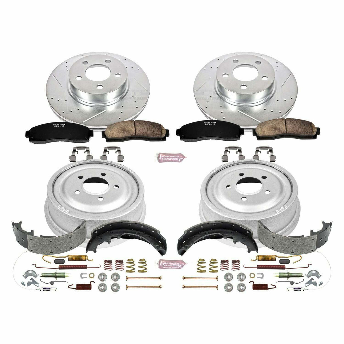 Power Stop 03-09 Ford Ranger Front & Rear Z23 Evolution Sport Brake Kit - K15005DK