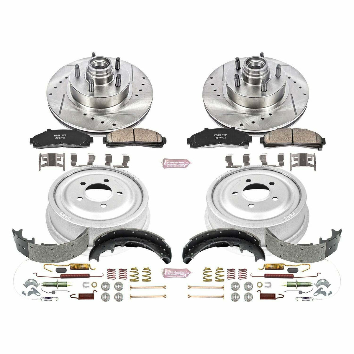 Power Stop 98-02 Ford Ranger Front & Rear Z23 Evolution Sport Brake Kit - K15006DK