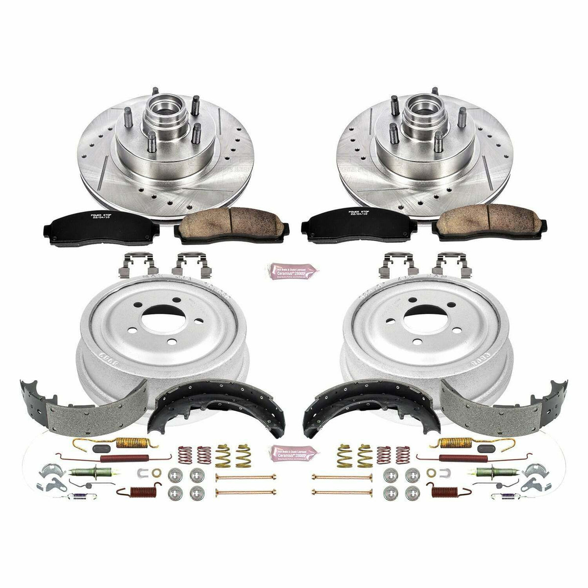 Power Stop 03-09 Ford Ranger Front & Rear Z23 Evolution Sport Brake Kit - K15009DK
