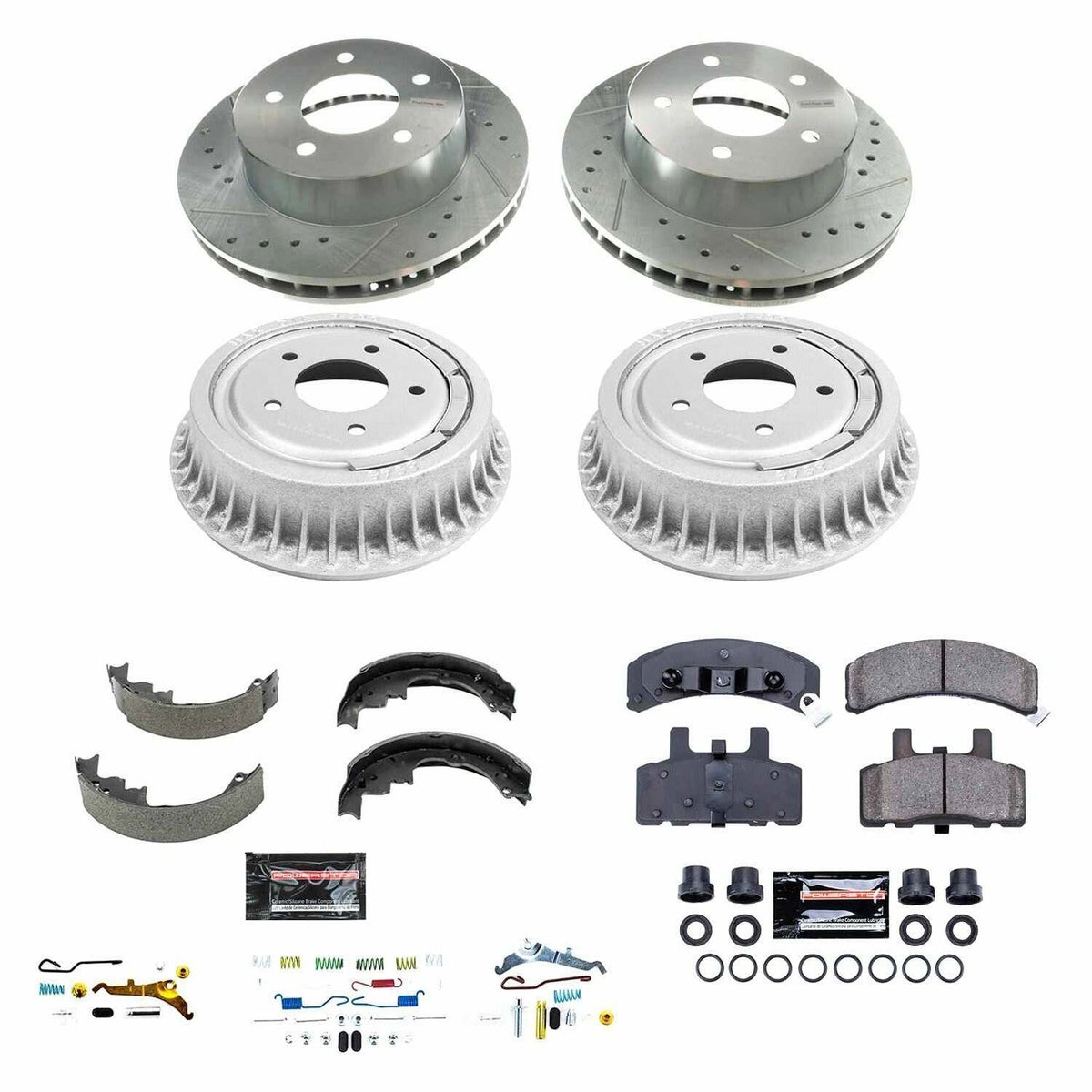 Power Stop 90-02 Chevrolet Astro Front & Rear Z23 Evolution Sport Brake Kit - K15048DK