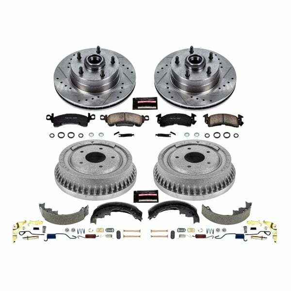 Power Stop 71-72 Oldsmobile Cutlass Supreme Front & Rear Z23 Evolution Sport Brake Kit - K15055DK