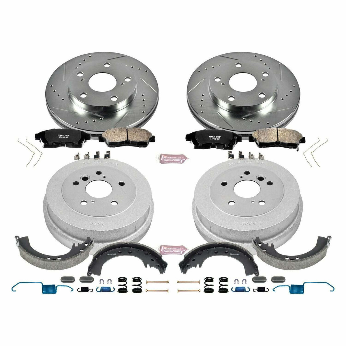 Power Stop 92-01 Toyota Camry Front & Rear Z23 Evolution Sport Brake Kit - K15059DK