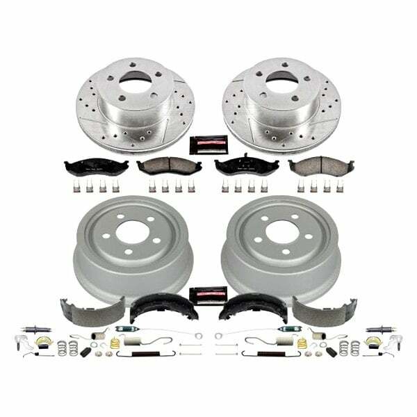 Power Stop 92-99 Jeep Cherokee Front & Rear Z23 Evolution Sport Brake Kit - K15073DK