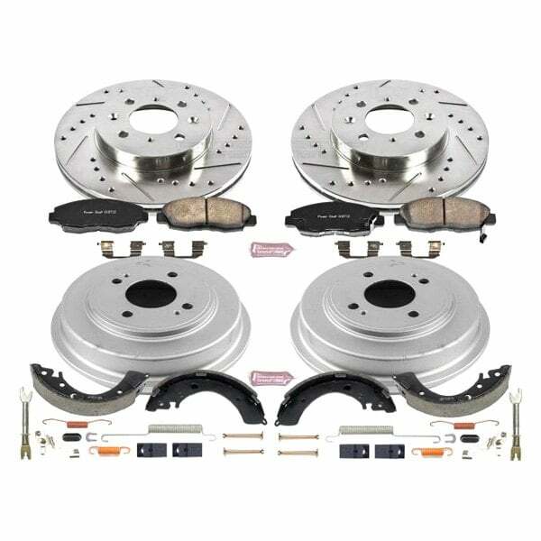 Power Stop 2001 Honda Civic Front & Rear Z23 Evolution Sport Brake Kit - K15087DK