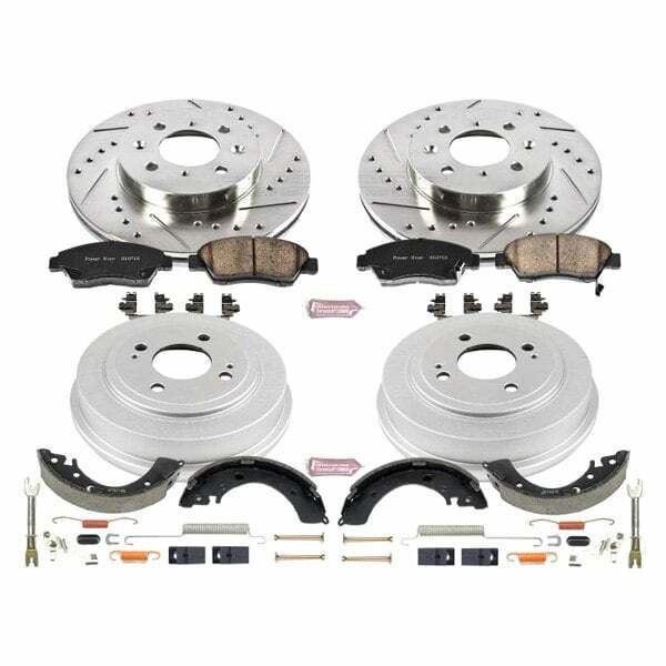 Power Stop 07-08 Honda Fit Front & Rear Z23 Evolution Sport Brake Kit - K15088DK