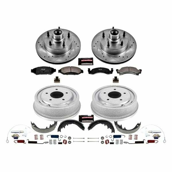 Power Stop 90-93 Ford E-150 Front & Rear Z23 Evolution Sport Brake Kit - K15089DK