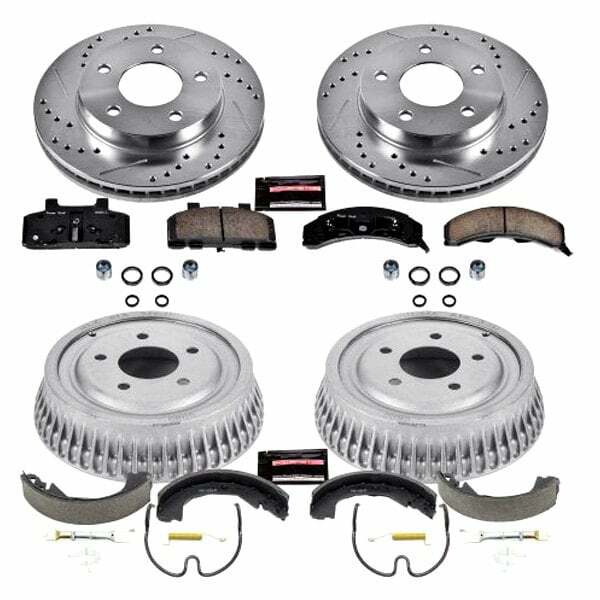 Power Stop 93-96 Buick Century Front & Rear Z23 Evolution Sport Brake Kit - K15119DK