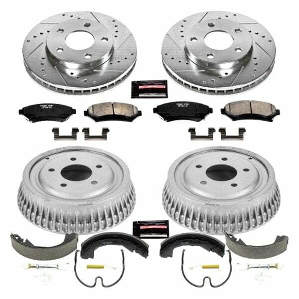 Power Stop 97-01 Buick Century Front & Rear Z23 Evolution Sport Brake Kit - K15120DK
