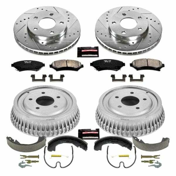 Power Stop 02-03 Buick Century Front & Rear Z23 Evolution Sport Brake Kit - K15121DK