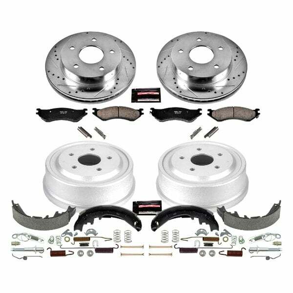 Power Stop 00-01 Dodge Ram 1500 Front & Rear Z23 Evolution Sport Brake Kit - K15165DK