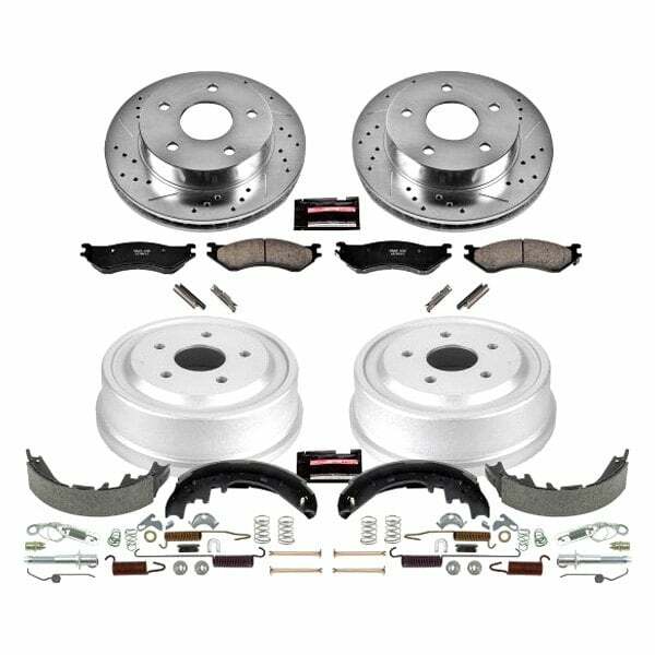 Power Stop 00-01 Dodge Ram 1500 Front & Rear Z23 Evolution Sport Brake Kit - K15166DK