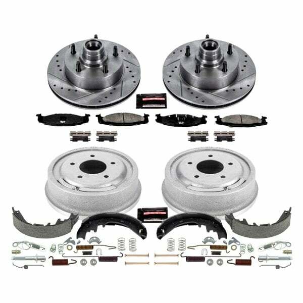 Power Stop 97-99 Ford E-150 Front & Rear Z23 Evolution Sport Brake Kit - K15171DK