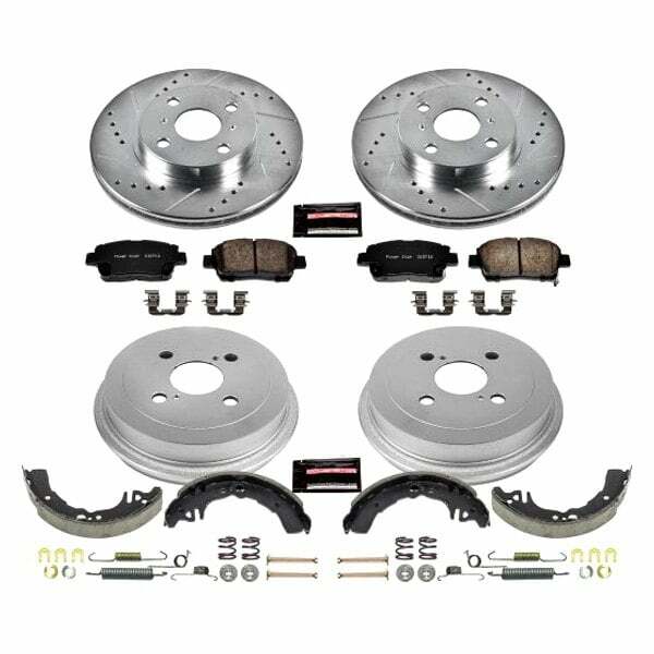 Power Stop 01-05 Toyota Echo Front & Rear Z23 Evolution Sport Brake Kit - K15204DK