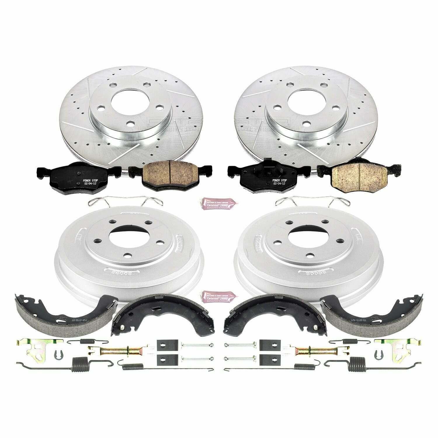 Power Stop 01-07 Ford Escape Front & Rear Z23 Evolution Sport Brake Kit - K15209DK