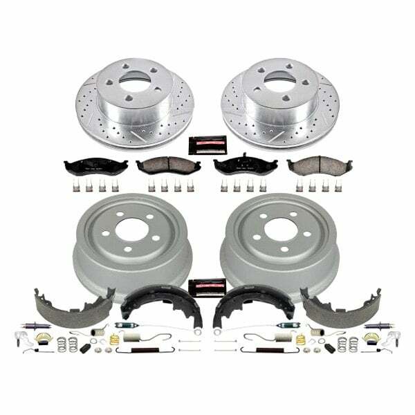 Power Stop 01-06 Jeep Wrangler Front & Rear Z23 Evolution Sport Brake Kit - K15215DK