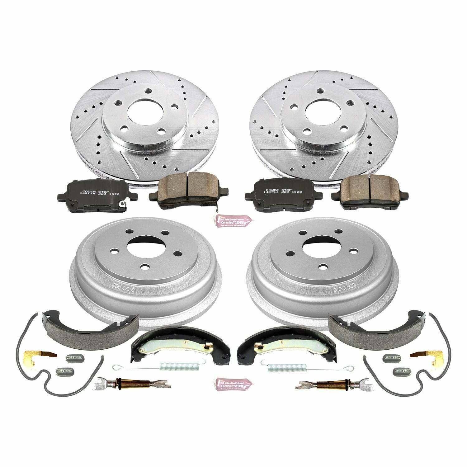 Power Stop 2008 Chevrolet HHR Front & Rear Z23 Evolution Sport Brake Kit - K15223DK