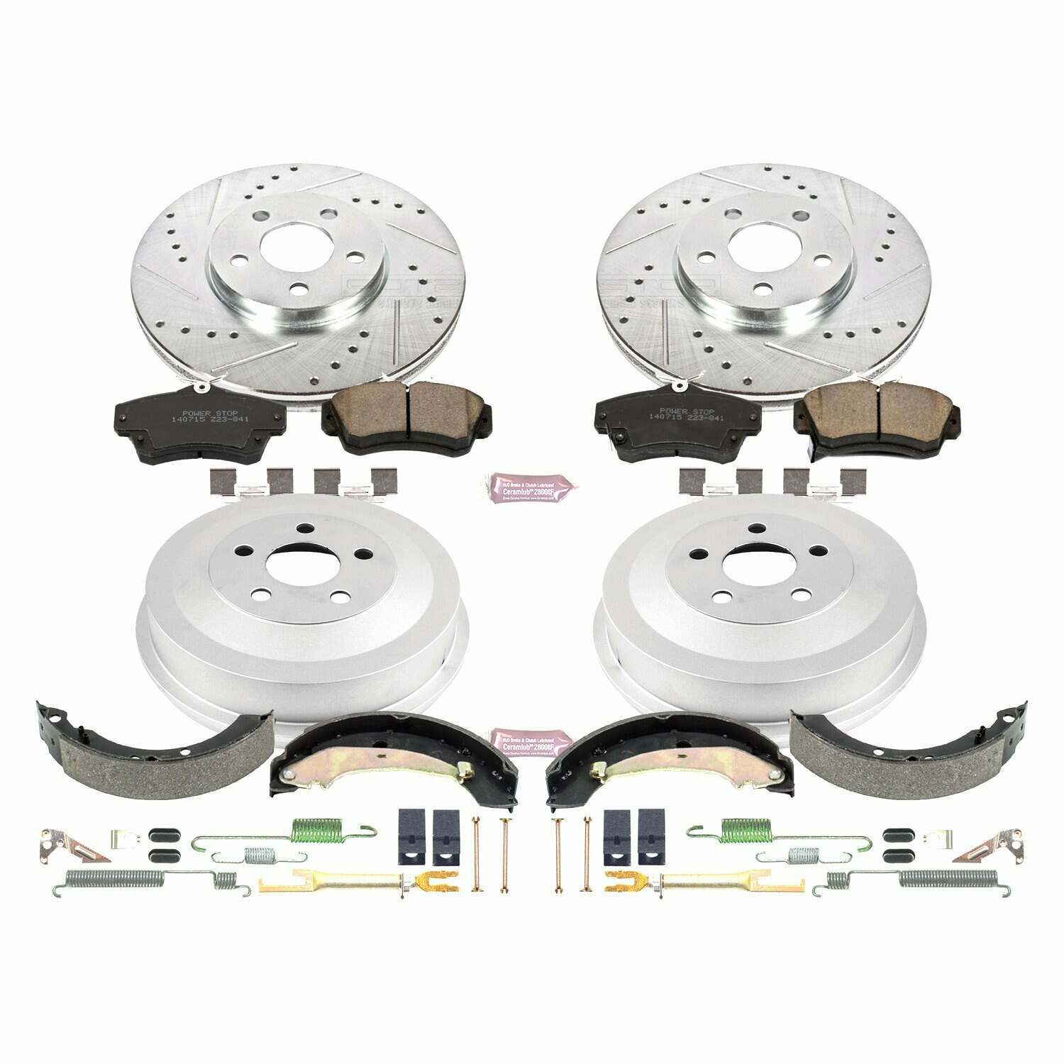 Power Stop 2004 Chrysler PT Cruiser Front & Rear Z23 Evolution Sport Brake Kit - K15232DK