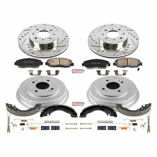 Power Stop 10-14 Honda Insight Front & Rear Z23 Evolution Sport Brake Kit - K15247DK