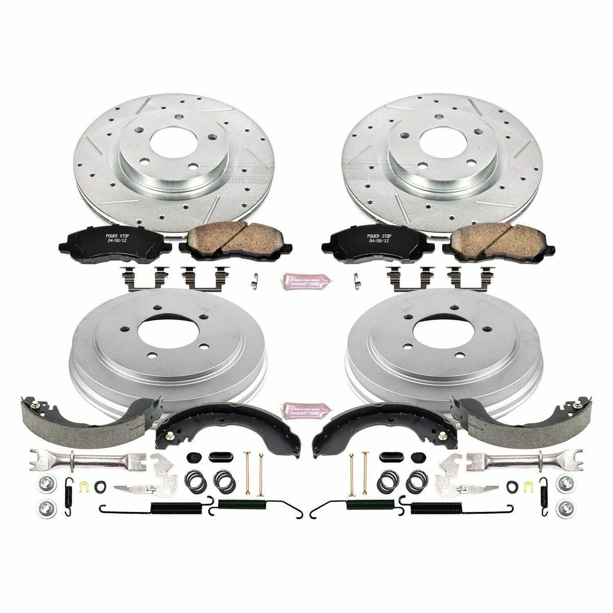 Power Stop 08-09 Dodge Avenger Front & Rear Z23 Evolution Sport Brake Kit - K15250DK