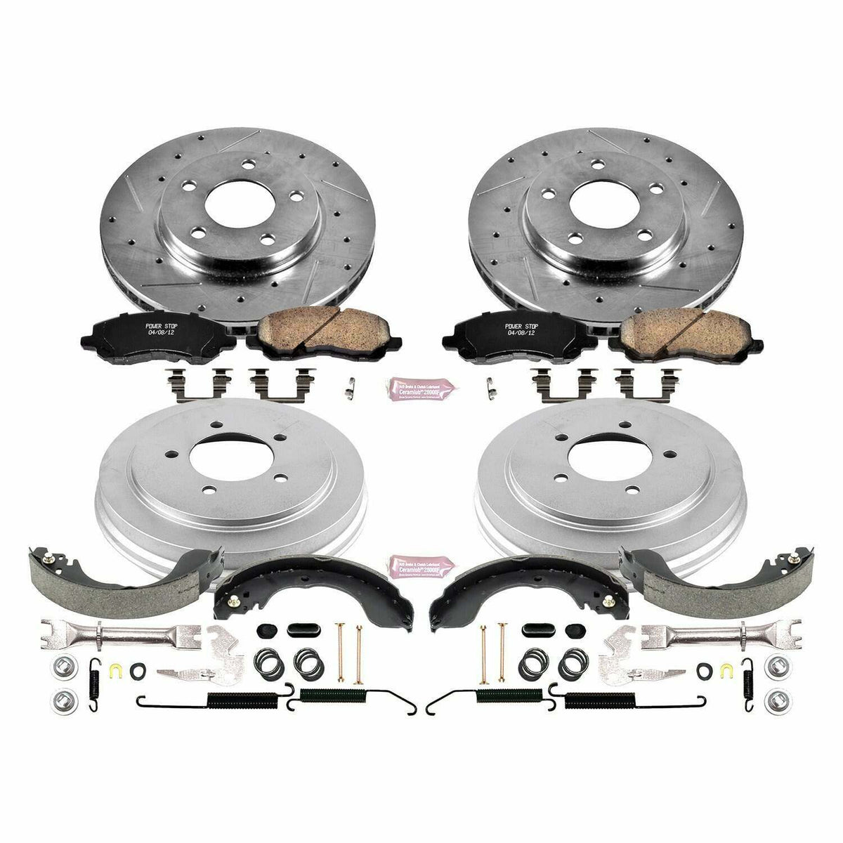 Power Stop 07-12 Dodge Caliber Front & Rear Z23 Evolution Sport Brake Kit - K15251DK