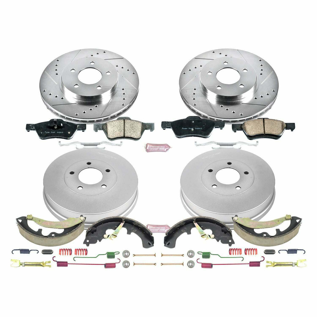 Power Stop 10-12 Ford Escape Front & Rear Z23 Evolution Sport Brake Kit - K15257DK