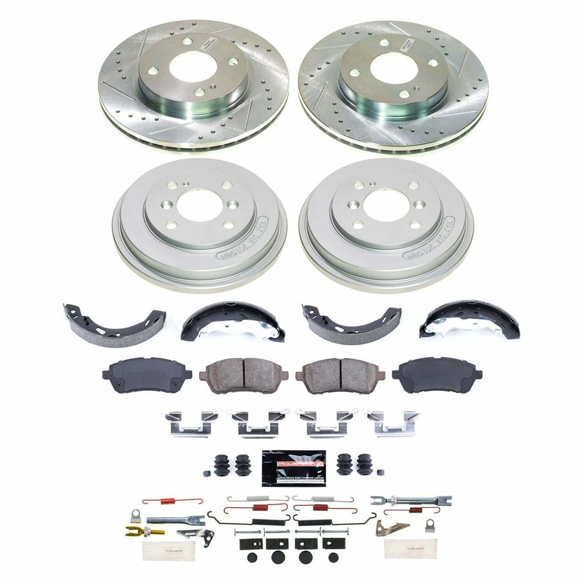 Power Stop 11-19 Ford Fiesta Front and Rear Z23 Evolution Brake Kit - K15486DK