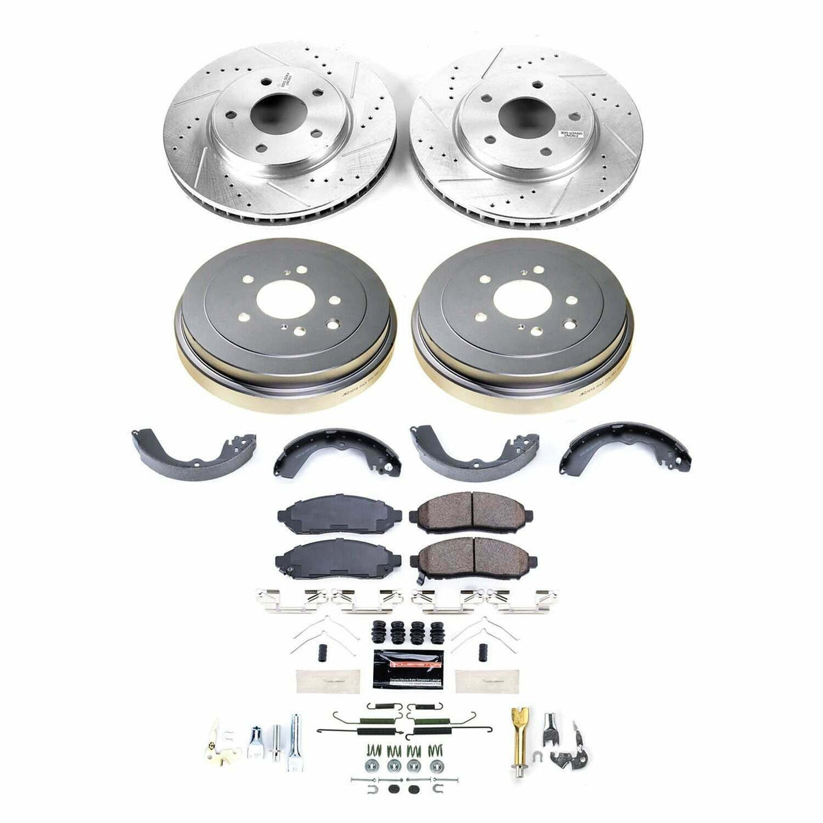 Power Stop 15-18 Chevrolet City Express Front and Rear Z23 Evolution Brake Kit - K15496DK