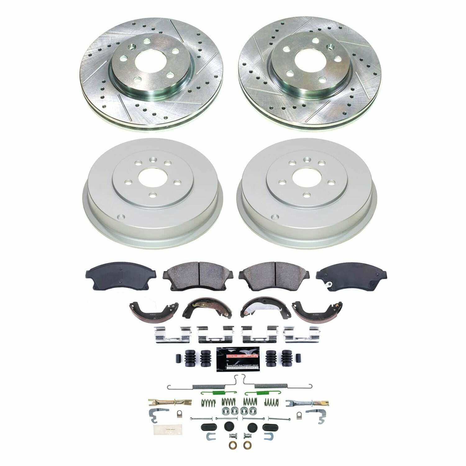Power Stop 11-15 Chevrolet Cruze Front and Rear Z23 Evolution Brake Kit - K15522DK