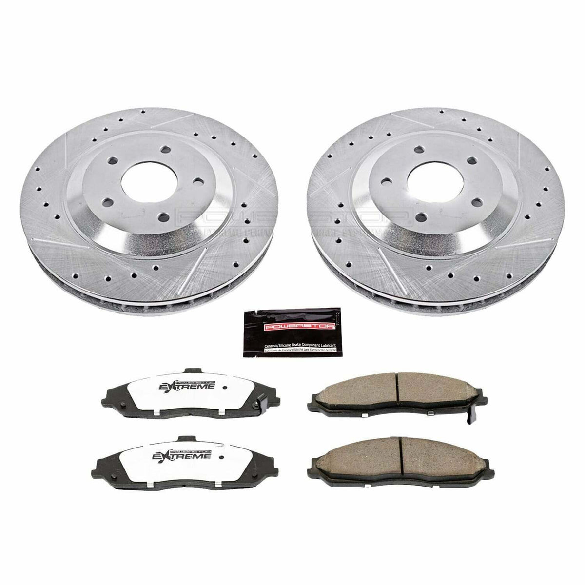 Power Stop 2004 Cadillac XLR Front Z26 Street Warrior Brake Kit - K1559-26