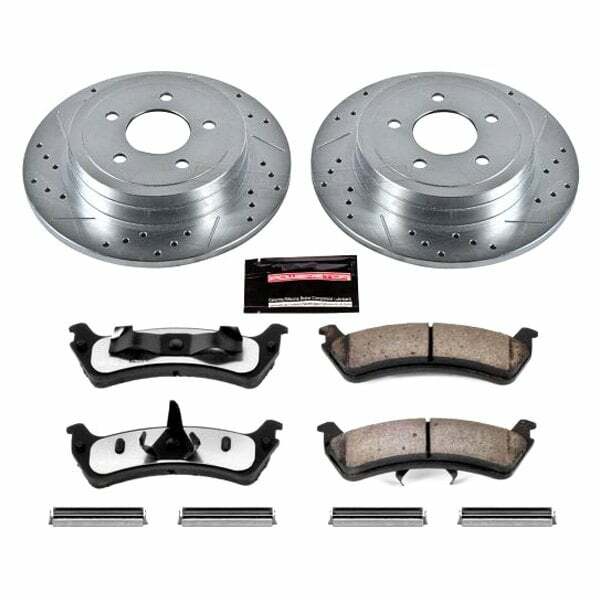 Power Stop 2003 Ford Explorer Sport Rear Z36 Truck & Tow Brake Kit - K1770-36