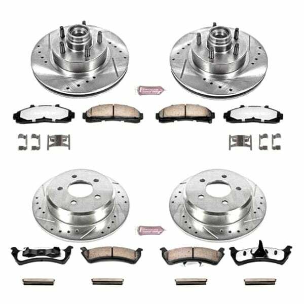 Power Stop 95-01 Ford Explorer Front & Rear Z36 Truck & Tow Brake Kit - K1855-36