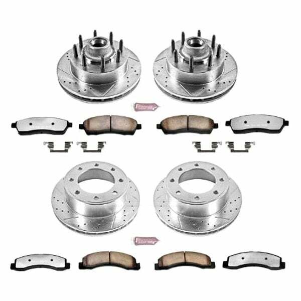 Power Stop 00-02 Ford Excursion Front & Rear Z36 Truck & Tow Brake Kit - K1894-36