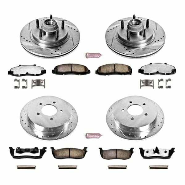 Power Stop 00-03 Ford F-150 Front & Rear Z36 Truck & Tow Brake Kit - K1915-36