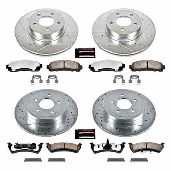 Power Stop 2003 Ford Explorer Sport Front & Rear Z36 Truck & Tow Brake Kit - K1924-36