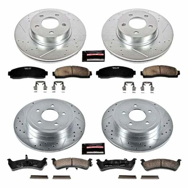 Power Stop 2003 Ford Explorer Sport Front & Rear Z23 Evolution Sport Brake Kit - K1924