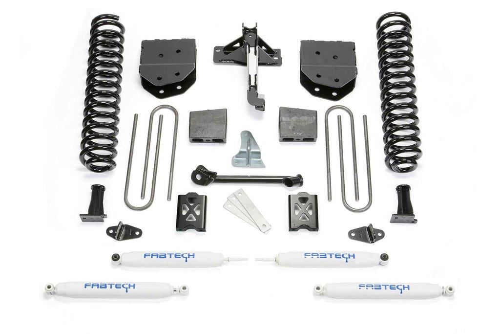 Fabtech 6" Basic Sys W/Perf Shks 05-07 Ford F350 4Wd (2005-2007 F-350 Super Duty) - K20102