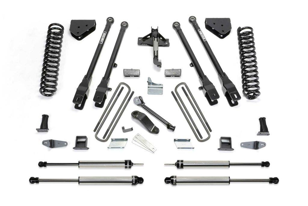 Fabtech 10" 4Link Sys W/Coils & Dlss Shks 08-10 Ford F350 4Wd (2008-2010 F-350 Super Duty) - K20371DL