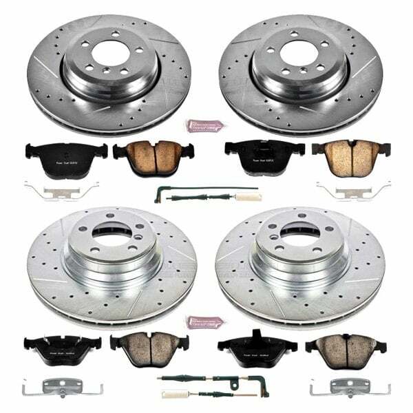 Power Stop 02-05 BMW 745i Front & Rear Z23 Evolution Sport Brake Kit - K2056