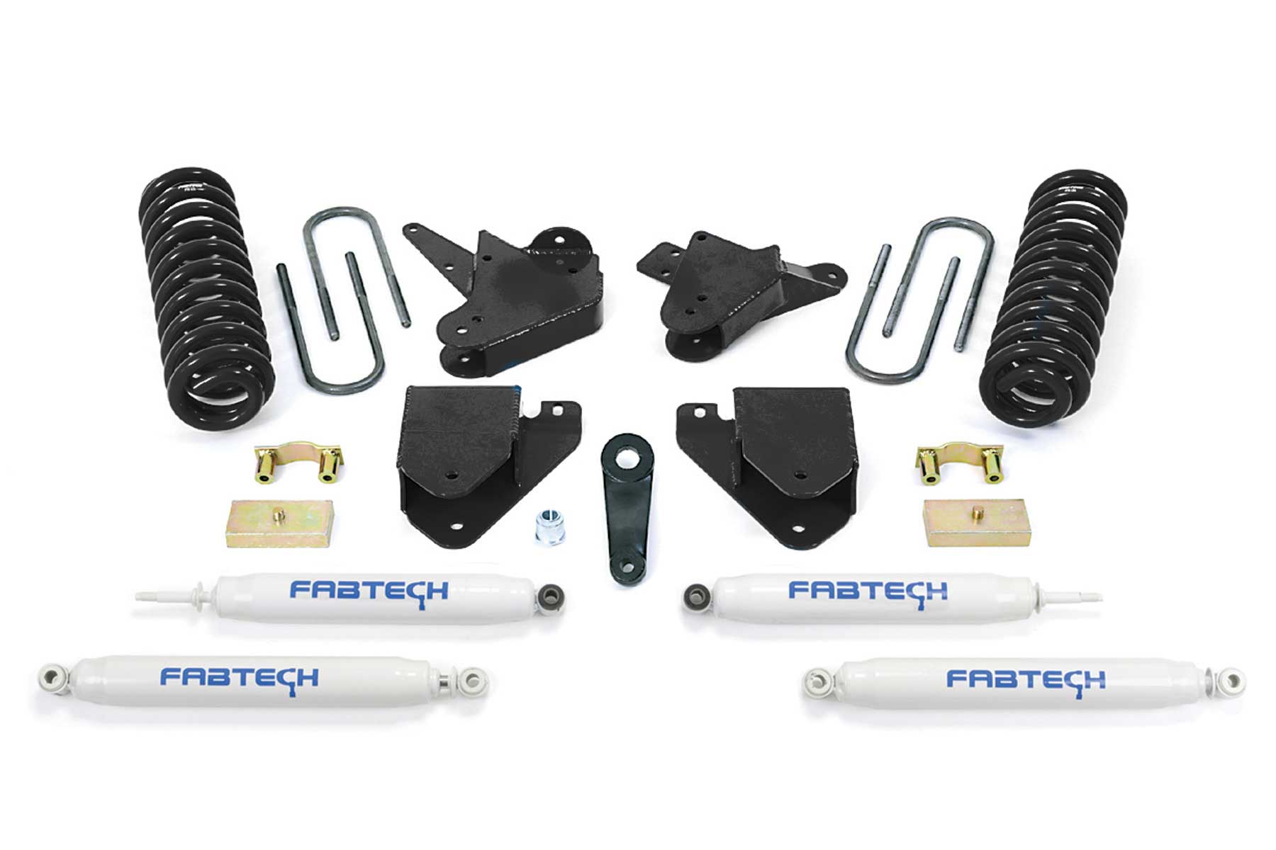 Fabtech 6" Basic Sys W/Perf Shks 05-07 Ford F250 2Wd V10 & Diesel (2005-2007 F-250 Super Duty, F-250) - K2060