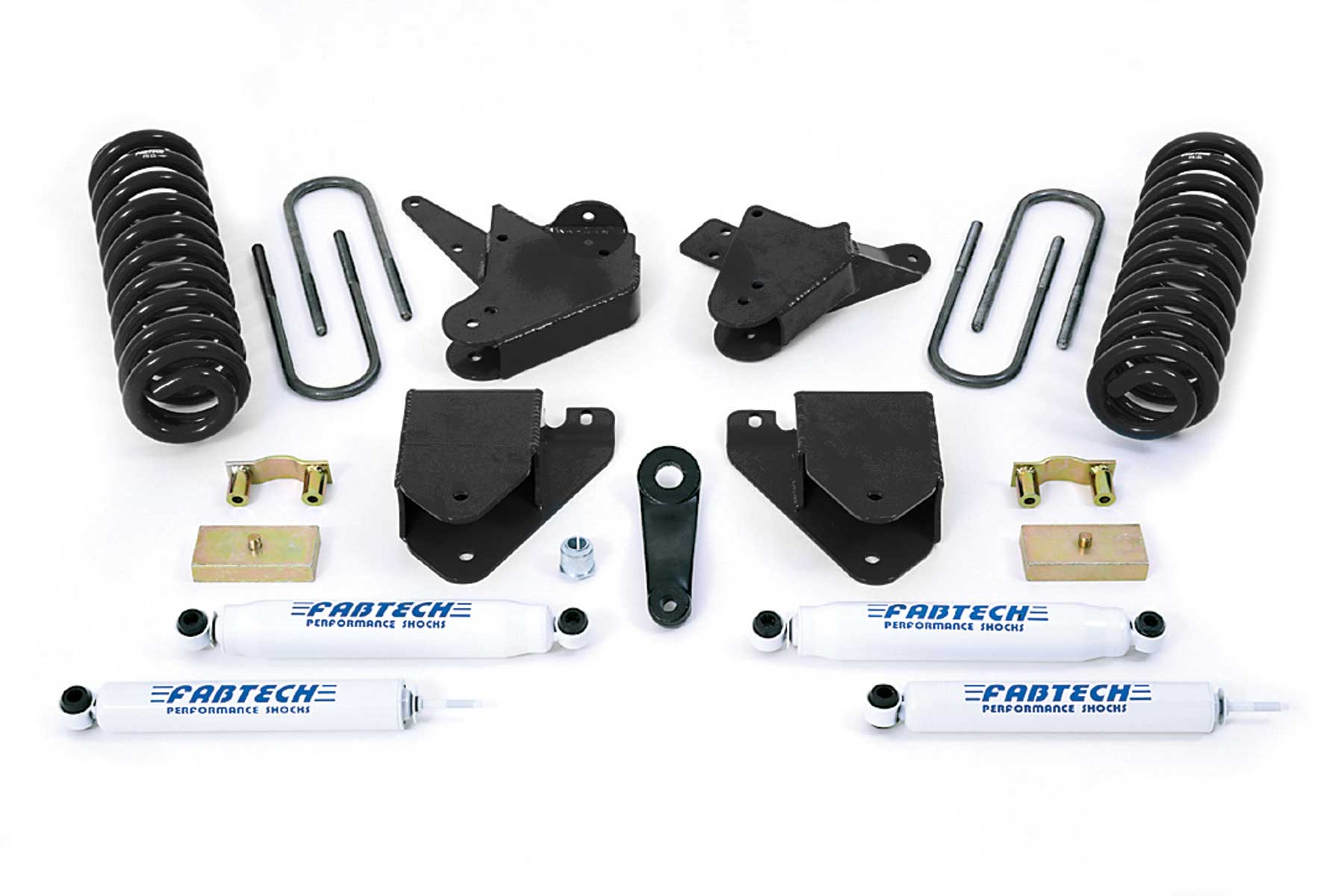 Fabtech 6" Basic Sys W/Perf Shks 05-07 Ford F250 2Wd V8 Gas (2005-2007 F-250 Super Duty, F-250) - K20601