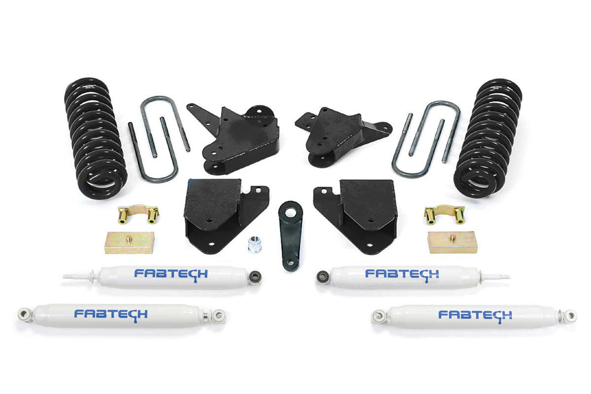 Fabtech 6" Basic Sys W/Perf Shks 08-10 Ford F250 2Wd V8 Gas (2008-2010 F-250 Super Duty, F-250) - K20621