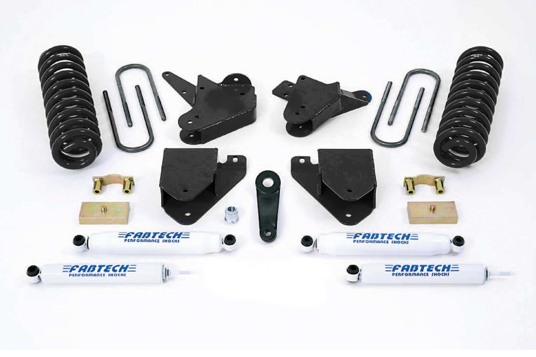 Fabtech 6" Basic Sys W/Perf Shks 99-00 Ford F250/350 2Wd W/7.3L Diesel (1999-2000 F-250 Super Duty, F-350 Super Duty) - K2099
