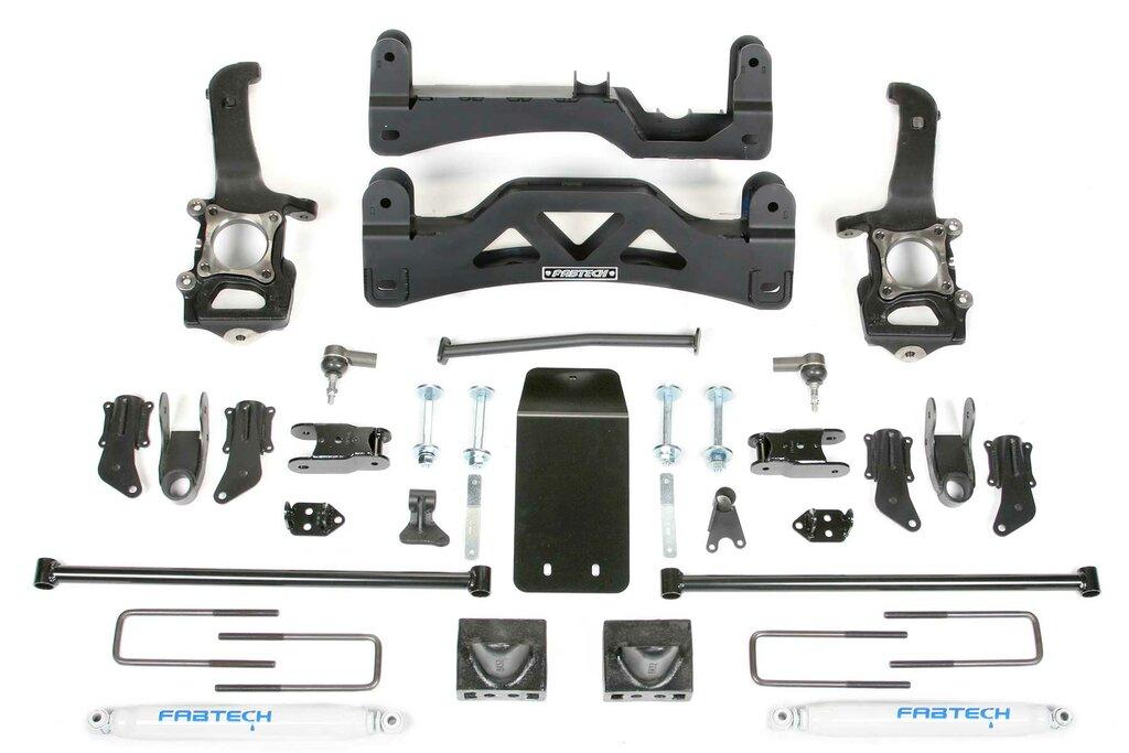 Fabtech 6" Basic Sys W/Perf Shks 09-13 Ford F150 4Wd (2009-2013 F-150) - K2114
