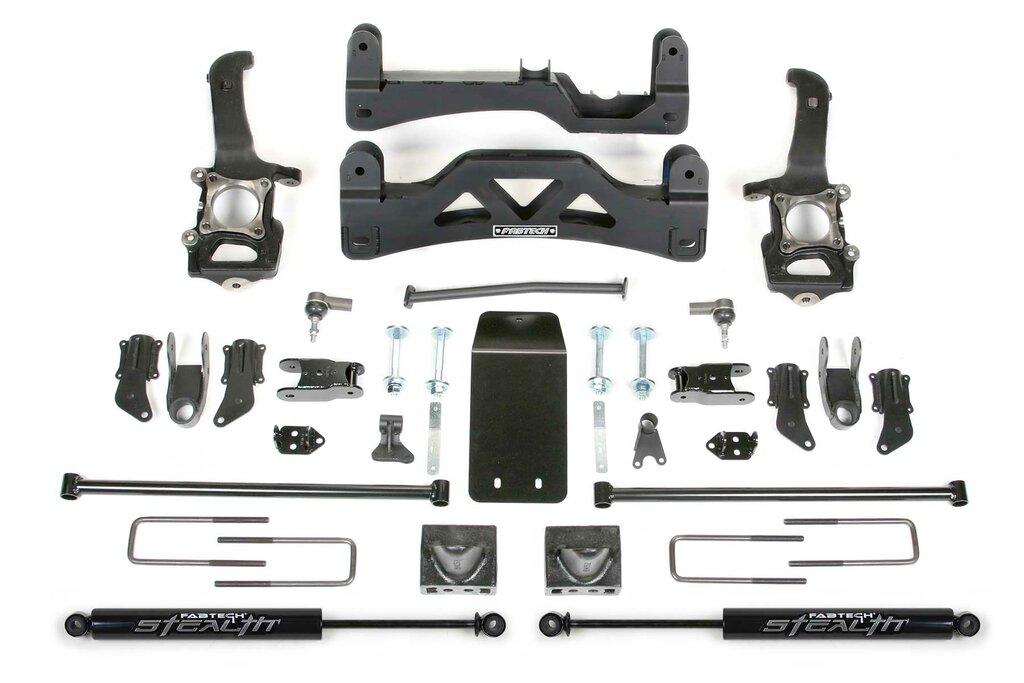 Fabtech 6" Basic Sys W/Stealth 09-13 Ford F150 4Wd (2009-2013 F-150) - K2114M