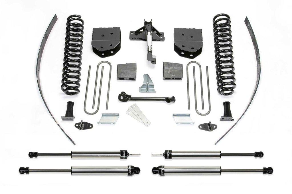 Fabtech 8" Basic Sys W/Dlss Shks 2008- 15 Ford F250 4Wd W/O Factory Overload (2008-2015 F-250 Super Duty, F-250) - K2121DL