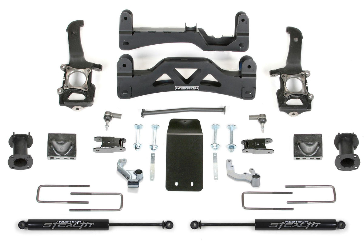 Fabtech 6" Basic Sys Gen Ii W/Stealth 2009-13 Ford F150 4Wd (2009-2013 F-150) - K2190M